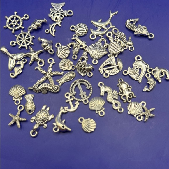 None Other - Silver Nautical and Marine Charms